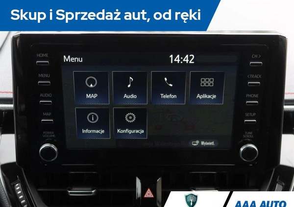 Toyota Corolla cena 107001 przebieg: 21412, rok produkcji 2021 z Miastko małe 301